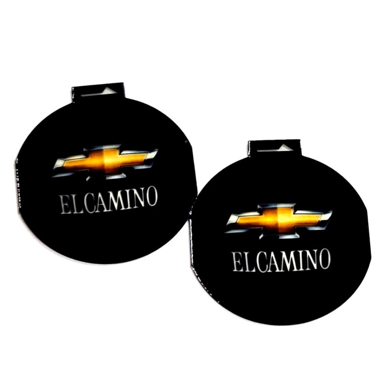 LED Door Puddle Light Film Inserts 13mm - Chevrolet El Camino (1978-87)