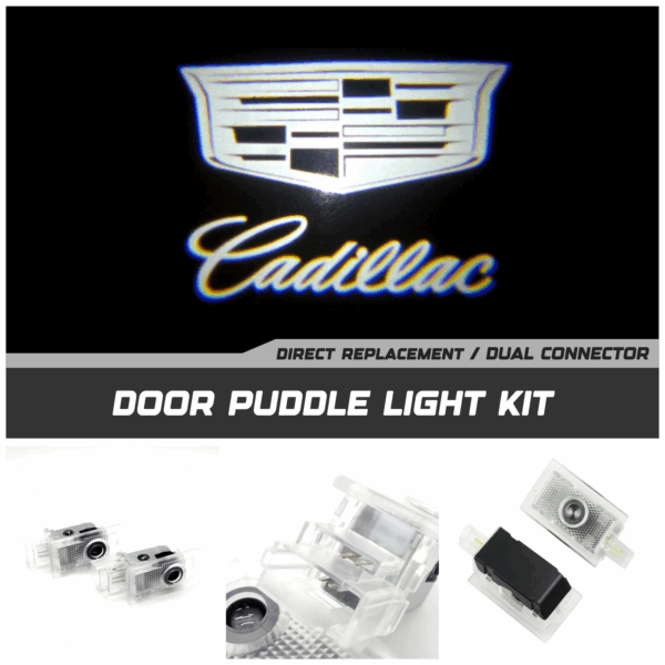 LED Door Puddle Lights - Fits Cadillac (2015+)