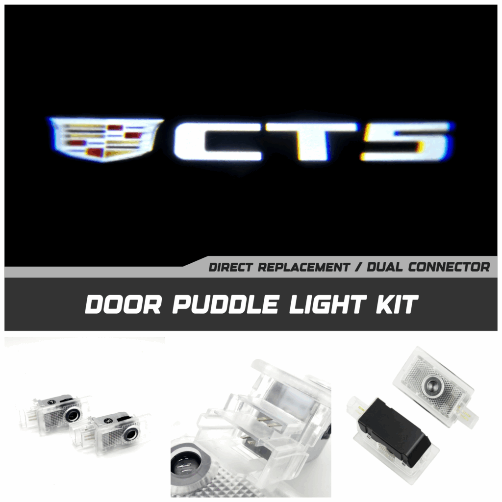 Custom LED Door Puddle Light Kit - Fits Cadillac CT5 (20+)