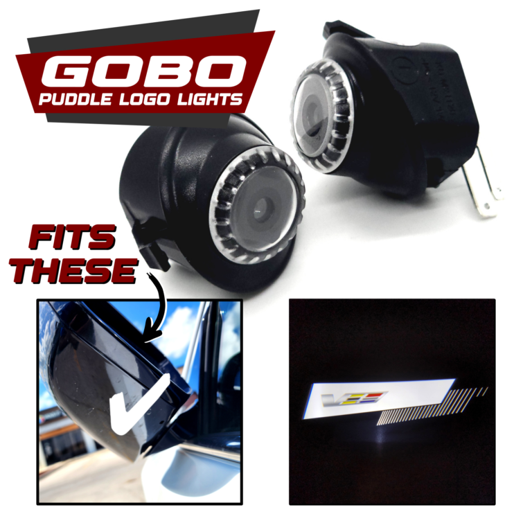 2015-25 Cadillac V-Series Outside Rearview Mirror Puddle Light Kit