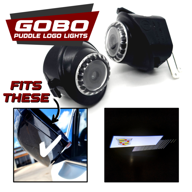 2013-25 Cadillac Exterior Side View Mirror Puddle Light Kit