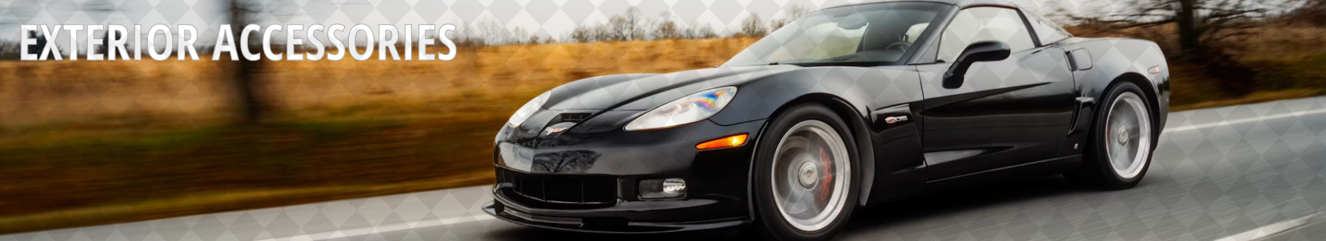 Exterior accessories for cars, trucks, and SUVs