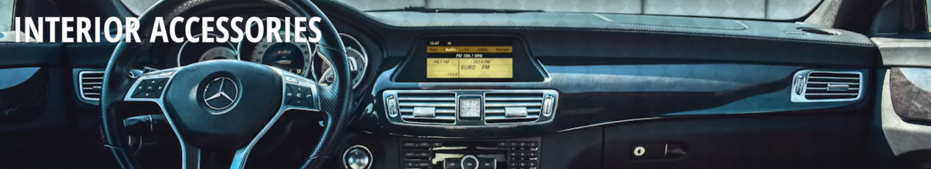 Interior accessories for cars, trucks, and SUVs