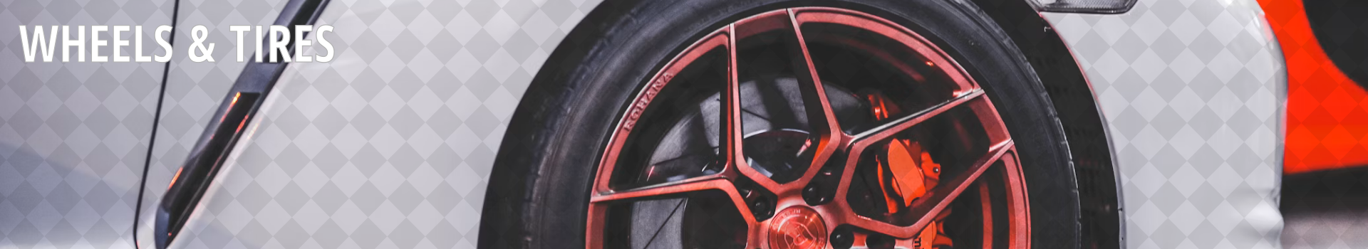 Wheels and tires for cars, trucks, and SUVs